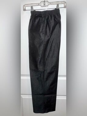 Alfred Dunner NEW 10 Petite Black Denim Jeans Pull On Pockets Women’s Pants NWT